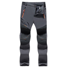 Load image into Gallery viewer, Tactical Waterproof Pants Men Breathable Stretch Softshell Fleece Lined Pants Outdoors Sports Plus Size 4XL 5XL Autumn Winter